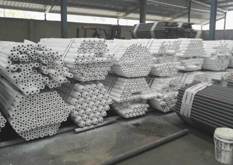 东丽网架成品待发