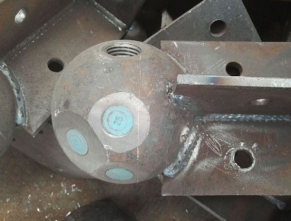 东丽螺栓球球塞，网架配件