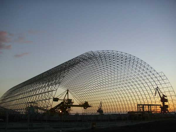 东丽热电厂网架工程